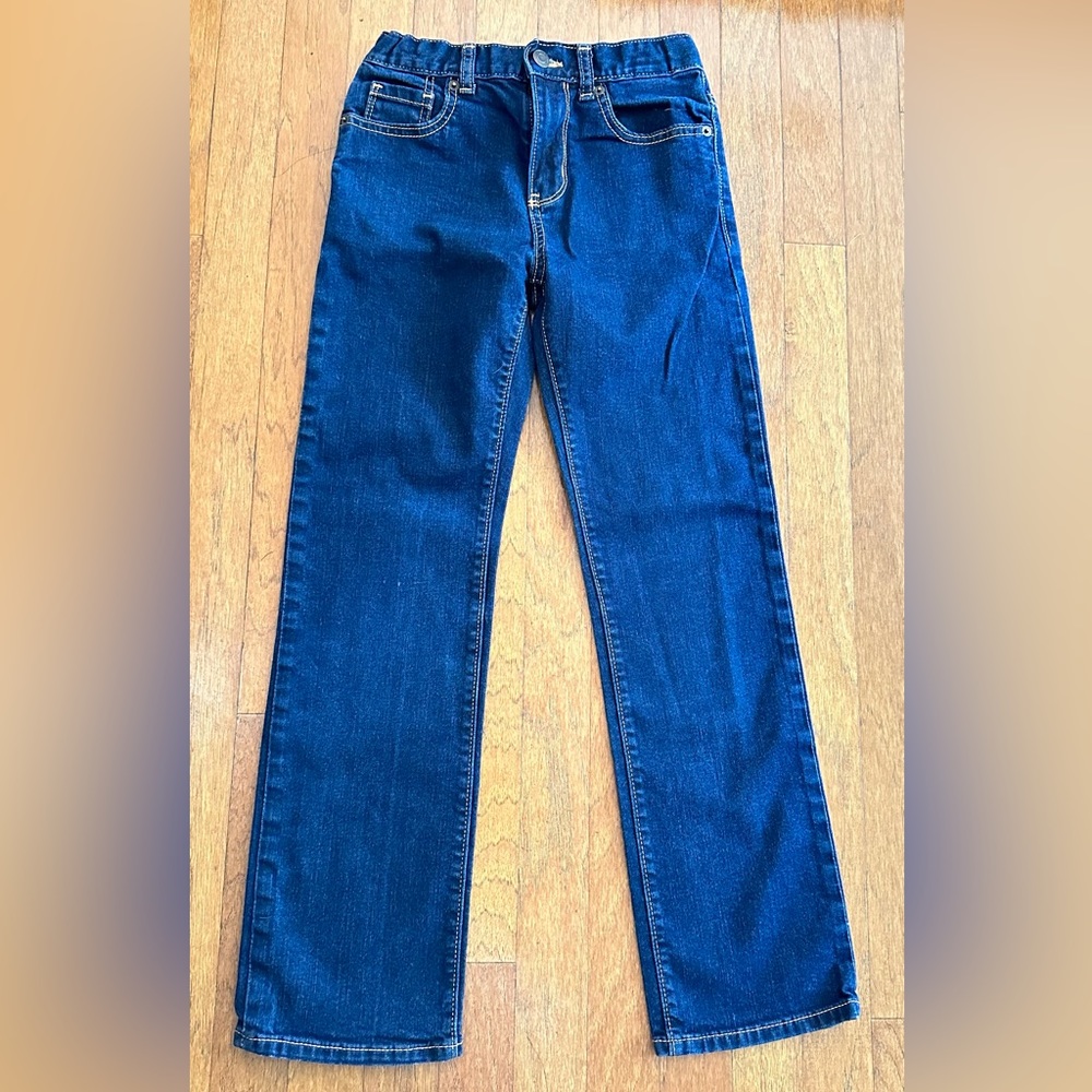Old Navy Straight Jeans 12 Slim Adjustable Waist